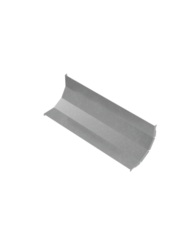 Крышка внутреннего вертикального угла 90 гр. 500 мм ПЛЮС HD КМ-Профиль (KNLplus90-500 HD) в Чебоксарах Аксессуары для лотков Pintop.ru