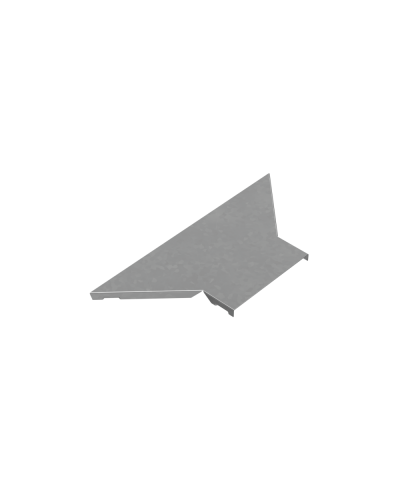 Крышка Т-ответвителя 150 мм ПЛЮС КМ-Профиль (KTUplus150) в Чебоксарах Аксессуары для лотков Pintop.ru