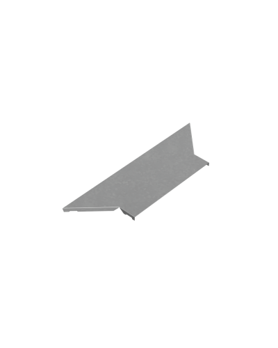 Крышка Т-ответвителя 300 мм ПЛЮС INOX304 КМ-Профиль (KTUplus300 INOX304) в Чебоксарах Аксессуары для лотков Pintop.ru