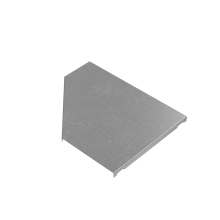 Крышка переходника левого 150-300 мм "ПЛЮС" HD КМ-Профиль (KPDplus150-300-L HD)