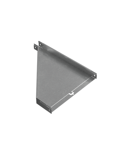 Переходник правый 50х50-400 мм ПЛЮС HD85 КМ-профиль (PDplus50-50-400-R HD85) в Чебоксарах Аксессуары для лотков Pintop.ru