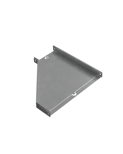 Переходник правый 50х200-500 мм ПЛЮС HD85 КМ-профиль (PDplus50-200-500-R HD85) в Чебоксарах Аксессуары для лотков Pintop.ru