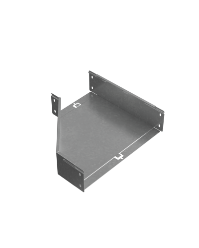 Переходник правый 100х200-400 мм ПЛЮС HD85 КМ-профиль (PDplus100-200-400-R HD85) в Чебоксарах Аксессуары для лотков Pintop.ru