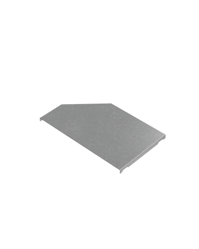 Крышка переходника правого 200-300 мм ПЛЮС КМ-Профиль (KPDplus200-300-R) в Чебоксарах Аксессуары для лотков Pintop.ru