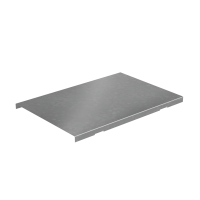 Крышка угла вертикального внешнего 500 мм с разворотом трассы на 90 гр. "ПЛЮС" HD КМ-Профиль (KVLPDplus90-500 HD)