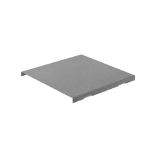 Крышка на угол внешний вертикальный 100х400 мм с разворотом трассы на 180 гр. "ПЛЮС" КМ-Профиль (KVLTDplus90-100-400)