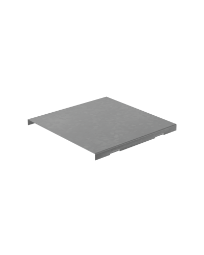 Крышка на угол внешний вертикальный 100х300 мм с разворотом трассы на 180 гр. ПЛЮС HD КМ-Профиль (KVLTDplus90-100-300 HD) в Чебоксарах Аксессуары для лотков Pintop.ru