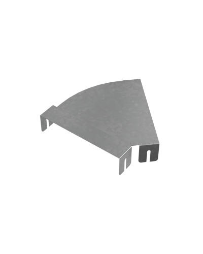 Крышка горизонтально-изменяемого угла 0-45 гр. 500 мм ПЛЮС HD85 КМ-профиль (KIGLplus500 HD85) в Чебоксарах Аксессуары для лотков Pintop.ru