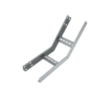 Угол лестничный вертикальный внутренний 45 гр. 80х500х1,5 мм "Быстрый монтаж" HD85 КМ-профиль (LNLS45-80-500-1.5 HD85)