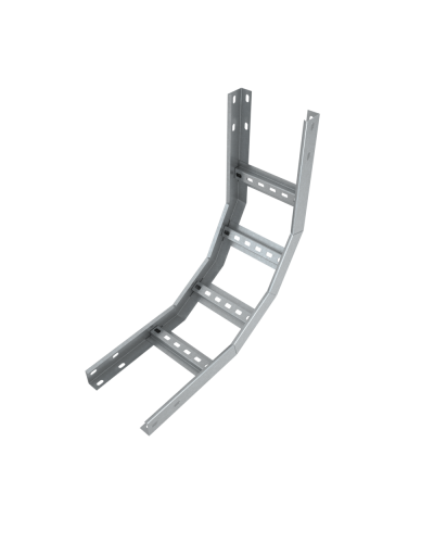 Угол лестничный вертикальный внутренний 90 гр. 80х300х1,5 мм Быстрый монтаж КМ-Профиль (LNLS90-80-300-1.5) в Чебоксарах Аксессуары для лотков Pintop.ru