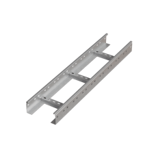 Лоток лестничный 80х300х1,2 L2500 мм N КМ-профиль (LL80-300-1.2-2500 N)