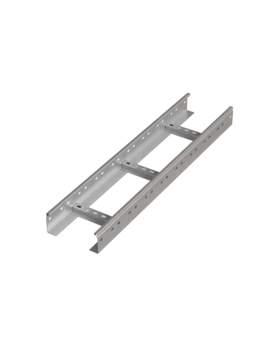 Лоток лестничный 80х400х1,5 L2000 мм INOX304 N КМ-Профиль (LL80-400-1.5-2000 INOX304 N) в Чебоксарах Кабельные лотки Pintop.ru