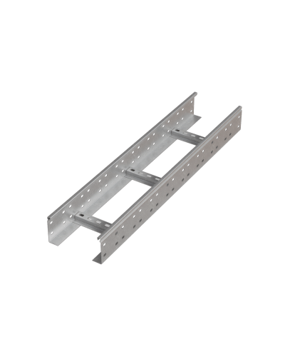 Лоток лестничный 100х200х1,2 L2000 мм INOX304 N КМ-Профиль (LL100-200-1.2-2000 INOX304 N) в Чебоксарах Кабельные лотки Pintop.ru