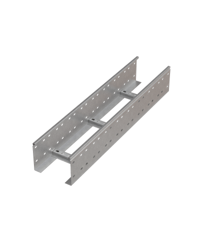 Лоток лестничный 150х700х1,5 L3000 мм HD N КМ-профиль (LL150-700-1.5-3000 HD N) в Чебоксарах Кабельные лотки Pintop.ru