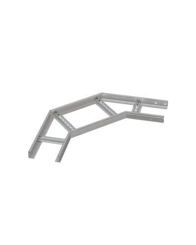 Угол лестничный горизонтальный 90 гр. 50х300х2,0 мм N КМ-профиль (LGL90-50-300-2.0 N) в Чебоксарах Аксессуары для лотков Pintop.ru