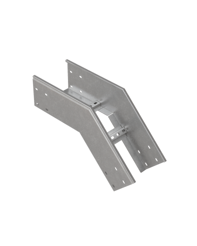 Угол лестничный вертикальный внешний 45 гр. 150х800х2,0 мм N КМ-профиль (LVL45-150-800-2.0 N) в Чебоксарах Аксессуары для лотков Pintop.ru