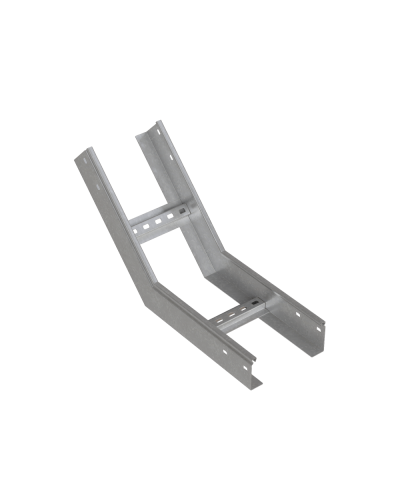 Угол лестничный вертикальный внутренний 45 гр. 80х500х1,5 мм INOX304 N КМ-Профиль (LNL45-80-500-1.5 INOX304 N) в Чебоксарах Аксессуары для лотков Pintop.ru