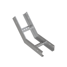 Угол лестничный вертикальный внутренний 45 гр. 80х500х1,2 мм INOX304 N КМ-Профиль (LNL45-80-500-1.2 INOX304 N)