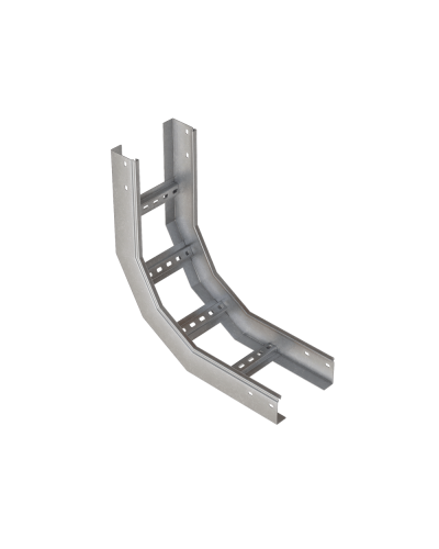 Угол лестничный вертикальный внутренний 90 гр. 80х300х1,2 мм HD85 N КМ-профиль (LNL90-80-300-1.2 HD85 N) в Чебоксарах Аксессуары для лотков Pintop.ru