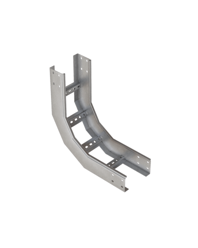 Угол лестничный вертикальный внутренний 90 гр. 100х800х2,0 мм HD85 N КМ-профиль (LNL90-100-800-2.0 HD85 N) в Чебоксарах Аксессуары для лотков Pintop.ru