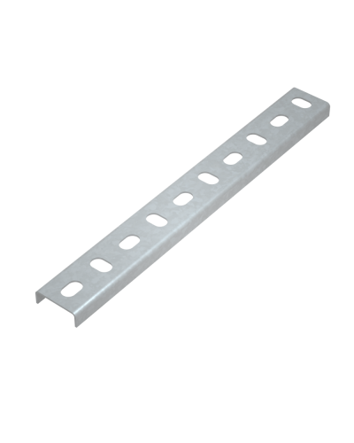 Универсальный поддерживающий профиль 36х13х1,5 L2000 мм INOX304 КМ-Профиль (UPP2000 INOX304) в Чебоксарах Аксессуары для лотков Pintop.ru