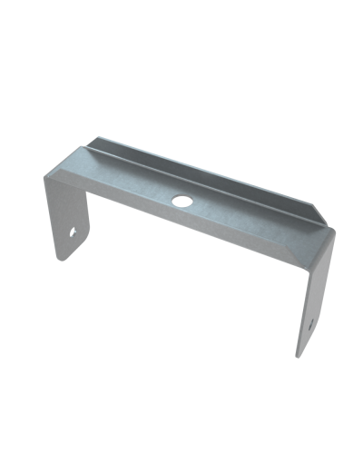 Скоба для подвеса на шпильке 400 мм INOX304 КМ-Профиль (SPS400 INOX304) в Чебоксарах Держатели, клипсы, скобы Pintop.ru