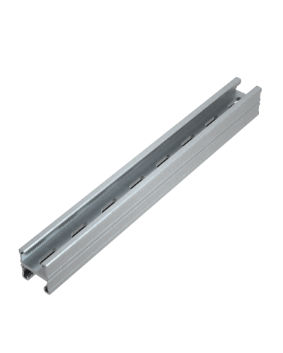 Страт-профиль двойной 41х21 L2300 мм s:1,5 HD85 КМ-профиль (2STP41-21-2300 HD85) в Чебоксарах Аксессуары для лотков Pintop.ru