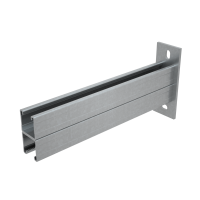 Страт-консоль двойная усиленная 41х41 L150 s:2,5 мм КМ-Профиль (2KSSU41-150)