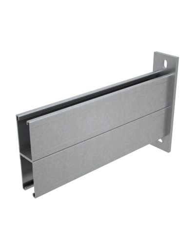 Страт-консоль двойная усиленная 41х72 L100 s:2,5 мм HD85 КМ-профиль (2KSSU72-100 HD85) в Чебоксарах Аксессуары для лотков Pintop.ru