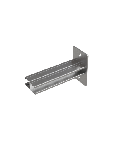 Страт-консоль двойная усиленная развернутая 41х41 L200 s:2,5 мм КМ-профиль (2KSSUR41-200) в Чебоксарах Аксессуары для лотков Pintop.ru