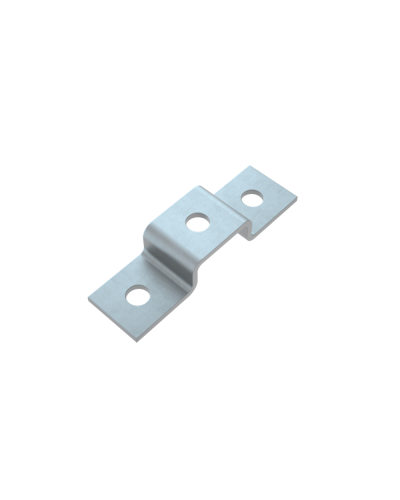 Прямоугольная скоба для страт-профиля 41х21 мм КМ-Профиль (PS41-21) в Чебоксарах Держатели, клипсы, скобы Pintop.ru