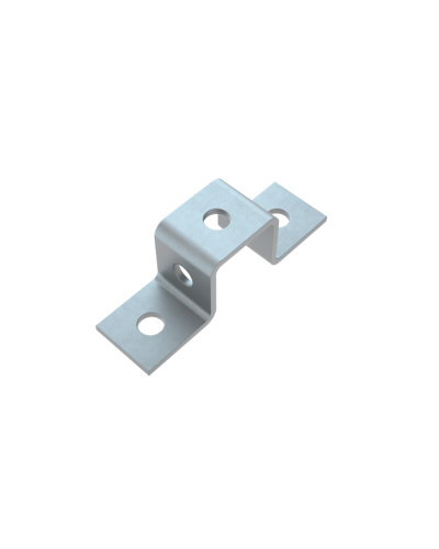 Прямоугольная скоба для страт-профиля 41х41 мм HD КМ-Профиль (PS41-41 HD) в Чебоксарах Держатели, клипсы, скобы Pintop.ru