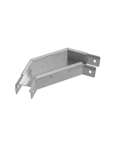 Угол горизонтальный 90 гр. 50х50 мм ПЛЮС КМ-профиль (GLplus90-50-50) в Чебоксарах Аксессуары для лотков Pintop.ru