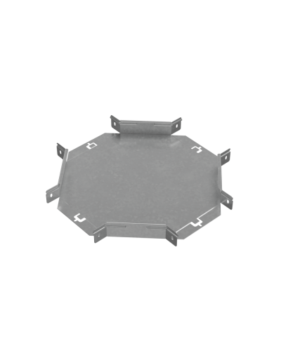 Х-разветвитель 50х200 мм ПЛЮС КМ-Профиль (XDplus50-200) в Чебоксарах Аксессуары для лотков Pintop.ru