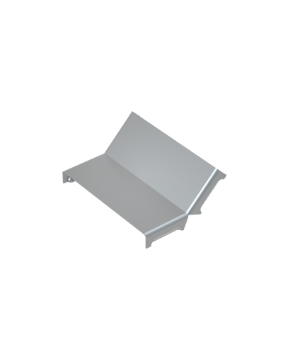 Крышка внутреннего вертикального угла 45 гр. 50 мм КМ-Профиль (KNL45-50) в Чебоксарах Аксессуары для лотков Pintop.ru