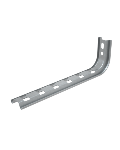 Консоль L-образная безвинтовая 200 мм INOX304 КМ-Профиль (KSLBV200 INOX304) в Чебоксарах Аксессуары для лотков Pintop.ru