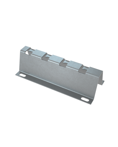 Универсальная скоба безвинтовая 500 мм INOX304 КМ-Профиль (USBV500 INOX304) в Чебоксарах Держатели, клипсы, скобы Pintop.ru