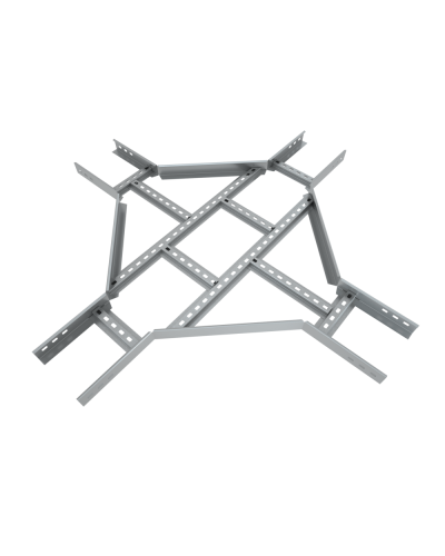 Х-разветвитель лестничный 50х300х1,2 мм HD85 КМ-профиль (LXD50-300-1.2 HD85) в Чебоксарах Аксессуары для лотков Pintop.ru