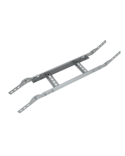 Вертикальный шарнирный угол 100х600х1,5 мм HD85 КМ-профиль (LSHL100-600-1.5 HD85) в Чебоксарах Аксессуары для лотков Pintop.ru