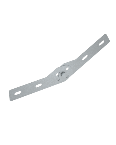 Шарнирный соединитель лестничного лотка 50 мм Быстрый монтаж HD85 КМ-профиль (LSHS1 HD85) в Чебоксарах Аксессуары для лотков Pintop.ru