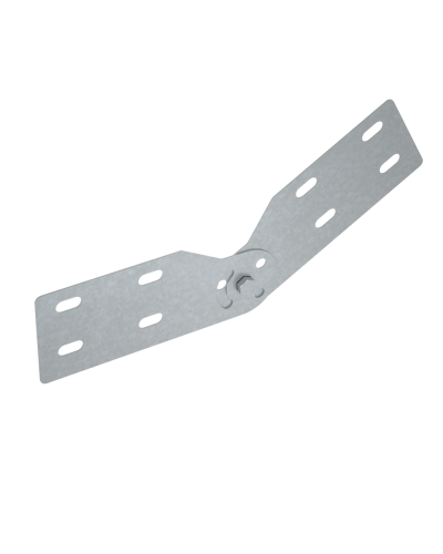 Шарнирный соединитель лестничного лотка 100 мм Быстрый монтаж HD85 КМ-профиль (LSHS3 HD85) в Чебоксарах Аксессуары для лотков Pintop.ru