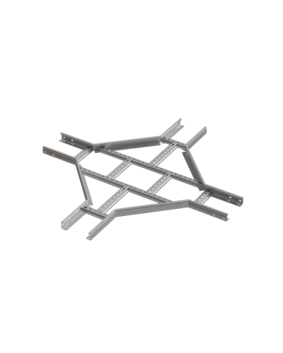 Х-разветвитель лестничный 50х600х1,2 мм INOX304 N КМ-Профиль (LXD50-600-1.2 INOX304 N) в Чебоксарах Аксессуары для лотков Pintop.ru