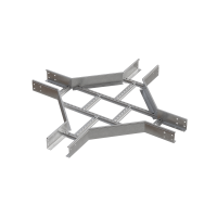 Х-разветвитель лестничный 100х500х1,5 мм HD85 N КМ-профиль (LXD100-500-1.5 HD85 N)