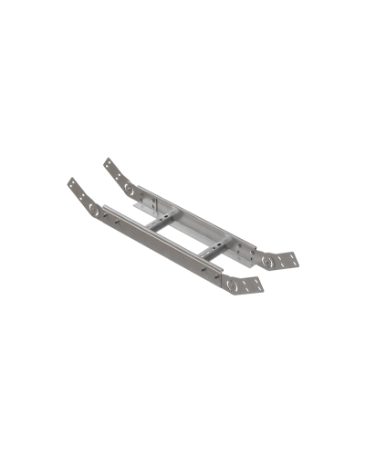 Вертикальный шарнирный угол 80х600х1,5 мм N КМ-профиль (LSHL80-600-1.5 N) в Чебоксарах Аксессуары для лотков Pintop.ru