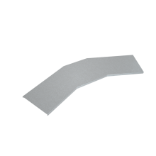 Крышка лестничного горизонтального угла 45 гр. 600 мм HD КМ-Профиль (KLGL45-600 HD)