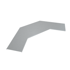 Крышка лестничного горизонтального угла 90 гр. 300 мм HD85 КМ-профиль (KLGL90-300 HD85)