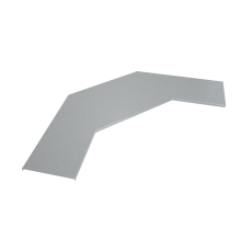 Крышка лестничного горизонтального угла 90 гр. 300 мм INOX304 КМ-Профиль (KLGL90-300 INOX304)