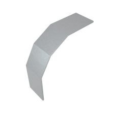 Крышка лестничного вертикального внешнего угла 90 гр. 500 мм HD КМ-Профиль (KLVL90-500 HD)