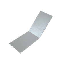 Крышка лестничного вертикального внутреннего угла 45 гр. 500 мм HD КМ-Профиль (KLNL45-500 HD)