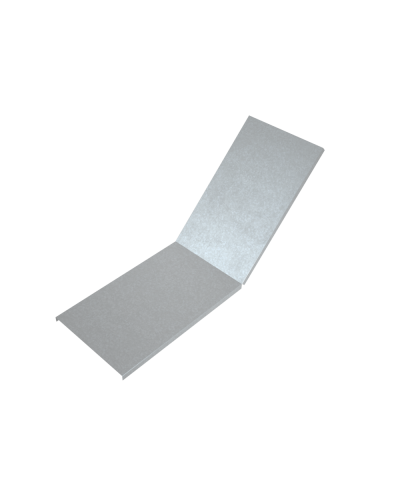 Крышка лестничного вертикального внутреннего угла 45 гр. 200 мм HD КМ-Профиль (KLNL45-200 HD) в Чебоксарах Аксессуары для лотков Pintop.ru